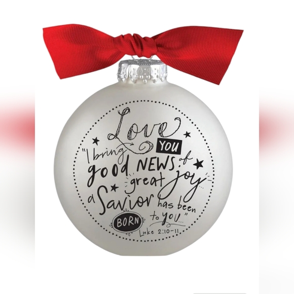 Lighthouse Other - Christian Christmas Ornatment. With Scripture